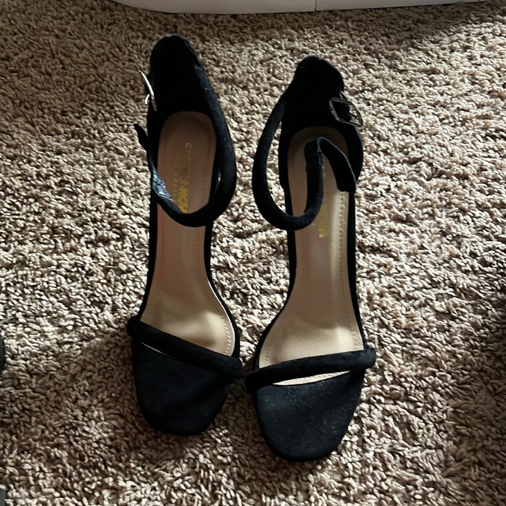 Brand new. Fashion nova. Black stiletto heels.